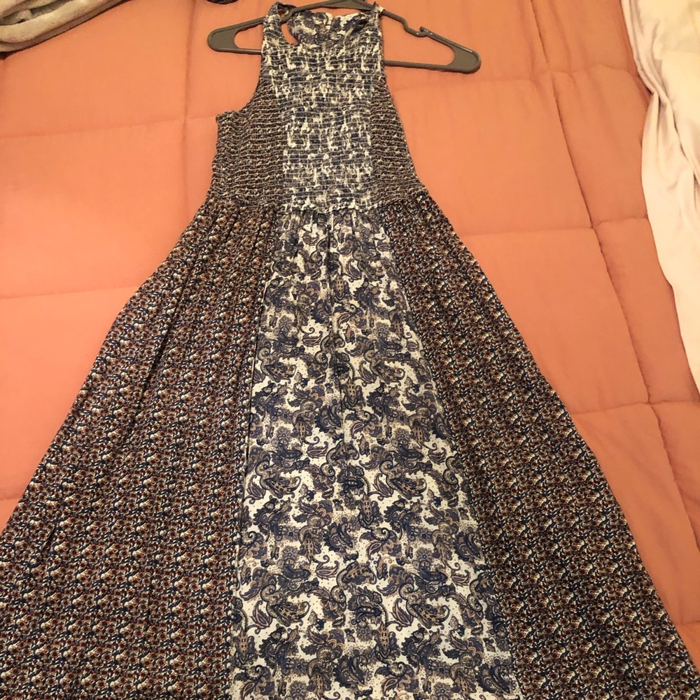 Ankle length boho dress